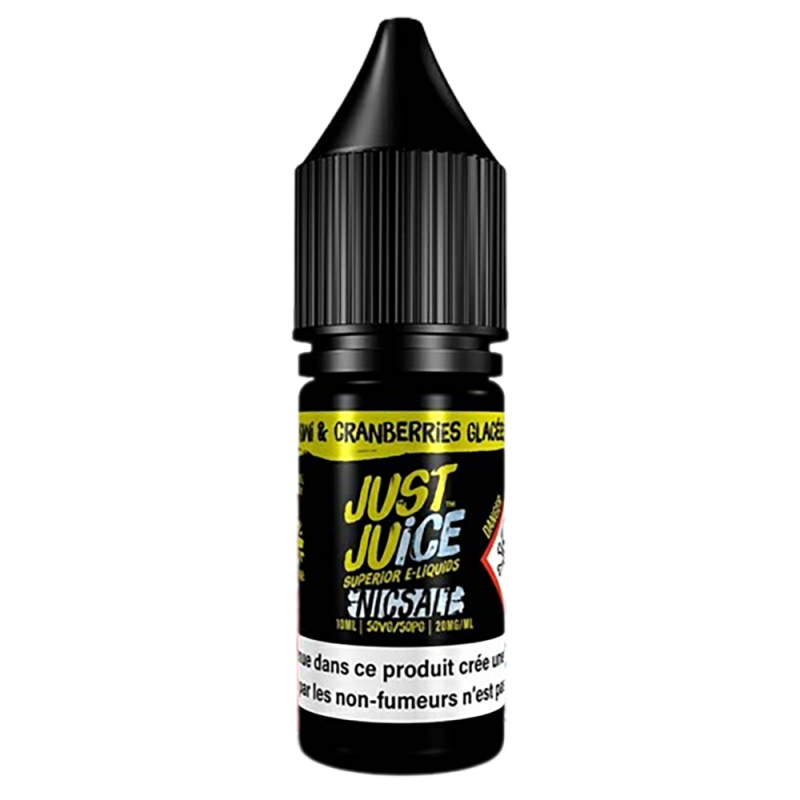 Kiwi & Cranberry on Ice 10ml Nic Salt Just Juice.