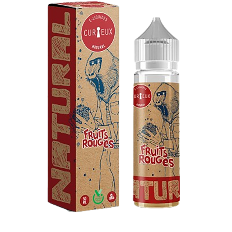 Fruits Rouges 50ml Natural (Végétol) Curieux