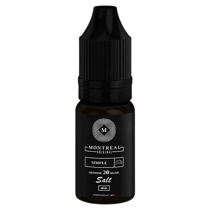 Simple Nic Salt 10ml Montréal Original.
