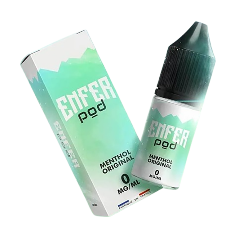 Menthol Original Nic Salt Enfer Pod 10ml Vape 47.