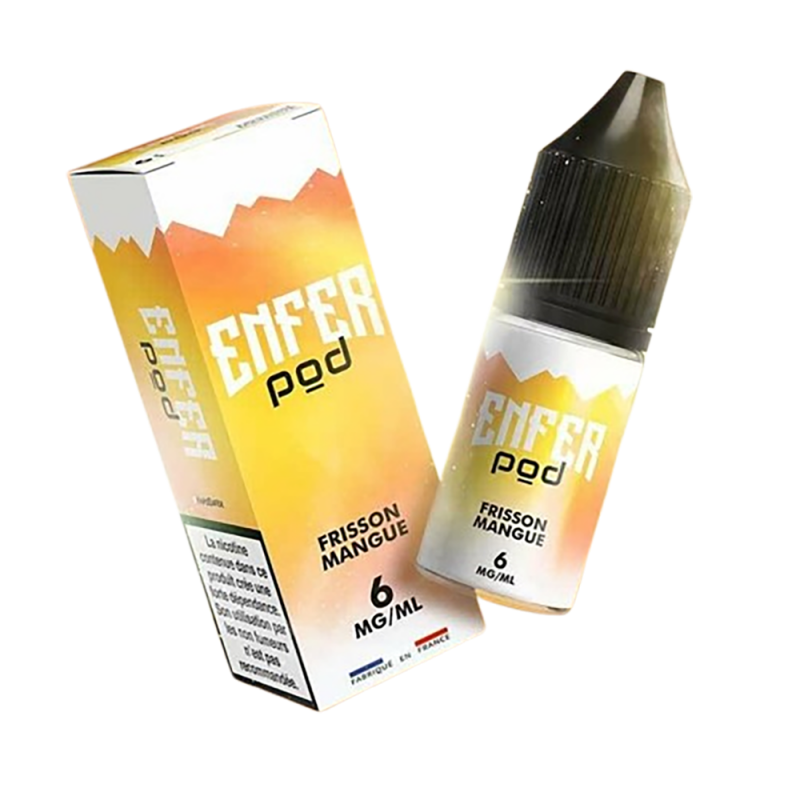 Frisson Mangue Nic Salt Enfer Pod 10ml Vape 47.