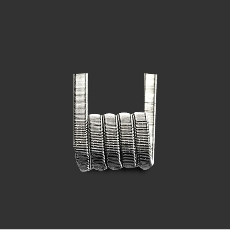 Triple Fused Clapton Ni80 28*3+38GA 0.30 Ohm X10 Coils prémontés Fumytech